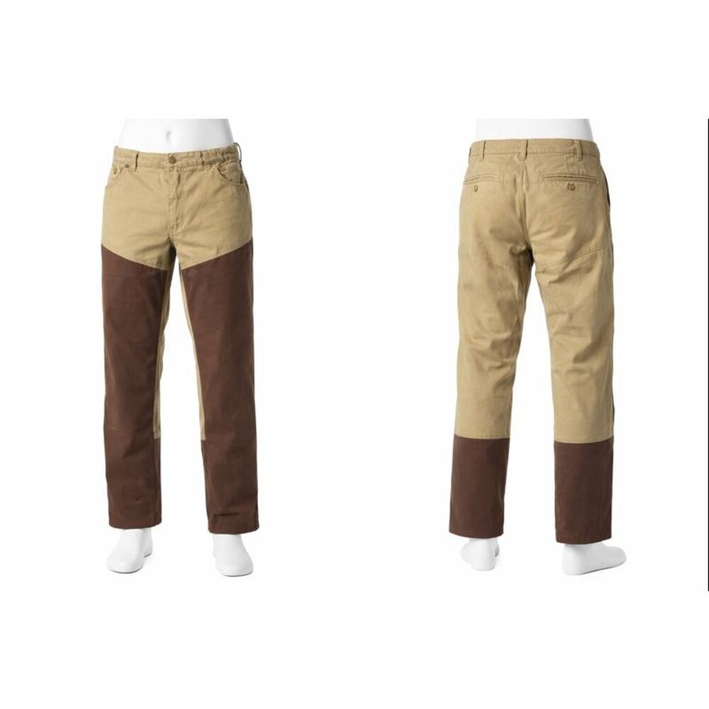 Field & Stream brush briar Hunting Pants Brown Tan Cotton Outdoor Workwear 38x30